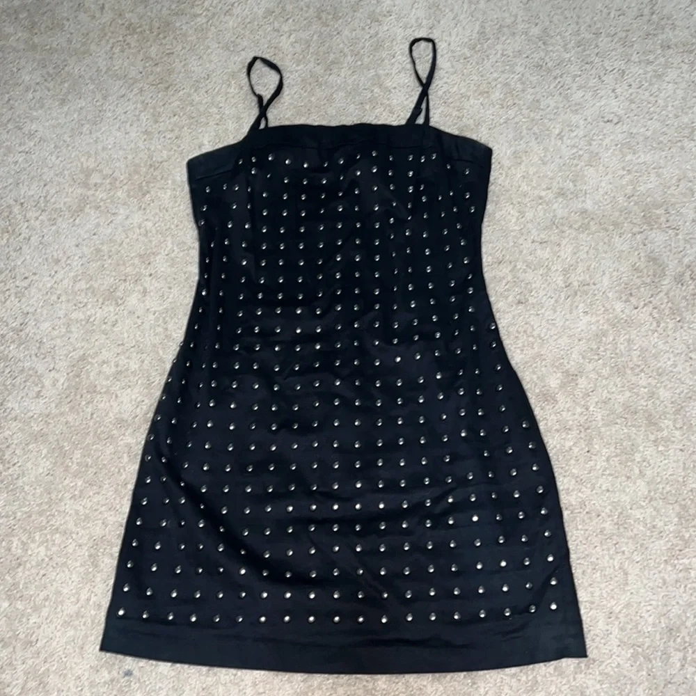H&M Mini Dress size US 6 Studded - Picture 4 of 6